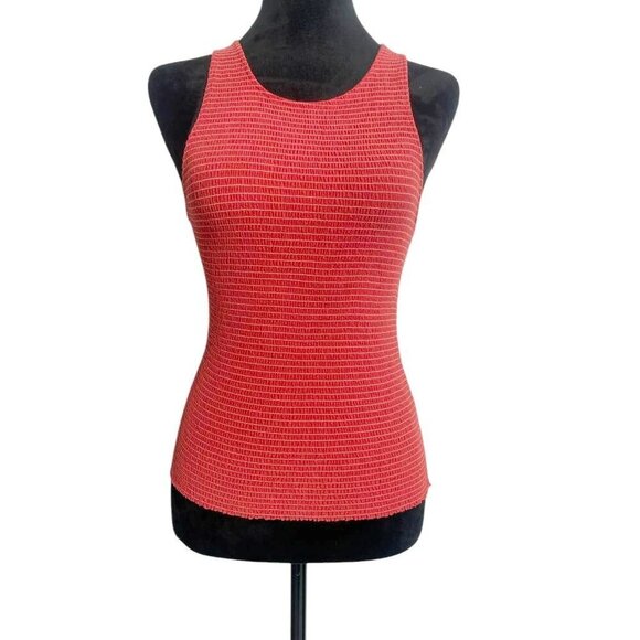 Nation LTD Size Medium Christine Smocked Tank Stripe - Picture 2 of 8